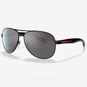 Prada Linea Rossa polarized aviators